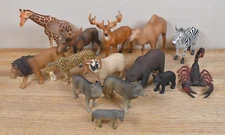 (19) MOJO Animal Figures 2.5" to 5.5"