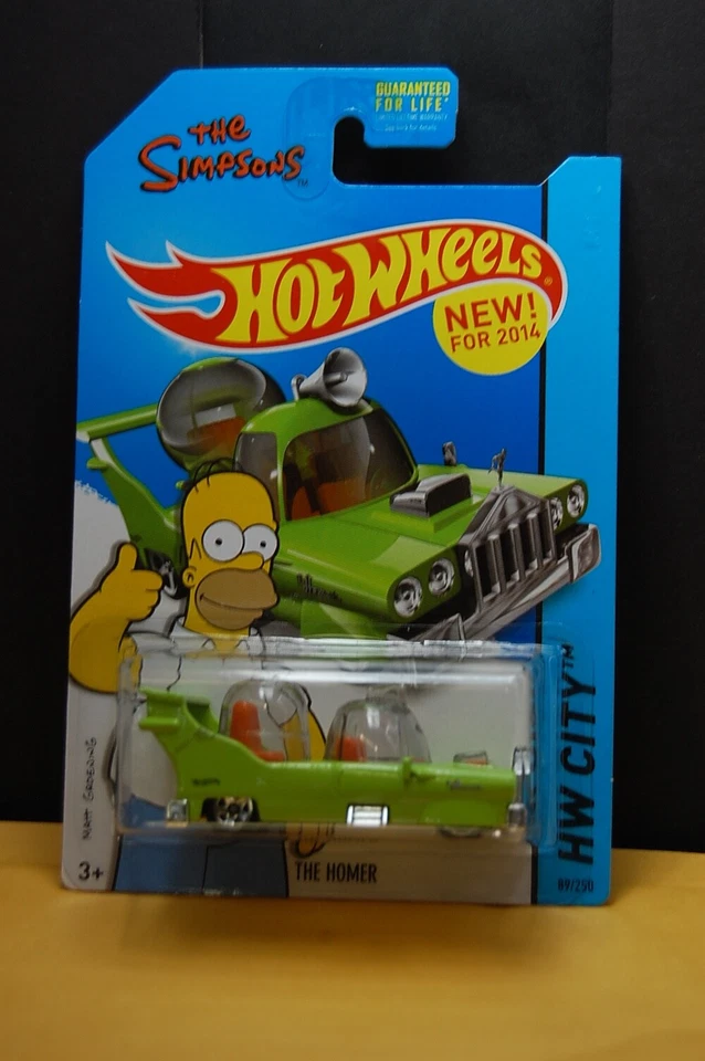 Coche Hot Wheels 2014 (2) Los Simpson "El Homero" + Mustang '92 lote de 50 años muy buen estado Foto 3 de 4