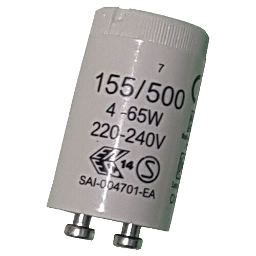 Lot 4 Démarreurs GE Tungsram 155/500 Pour Tubes Fluorescents T5 T8 T12 - 4 à 65W
