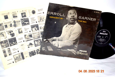 ERROLL GARNER  CONCERT BY THE SEA  NETHERLANDS 1950's PHILIPS B 07170 L NMINT