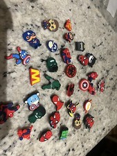 marvel croc charms 31 Pieces