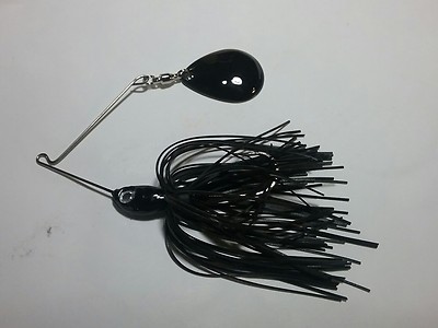 black lure for night fishing Pulse Fish Lures Vibez Spinnerbaits making them a staple in many anglers tackle boxes SPINNERBAIT 1/4 oz NIGHT TIME