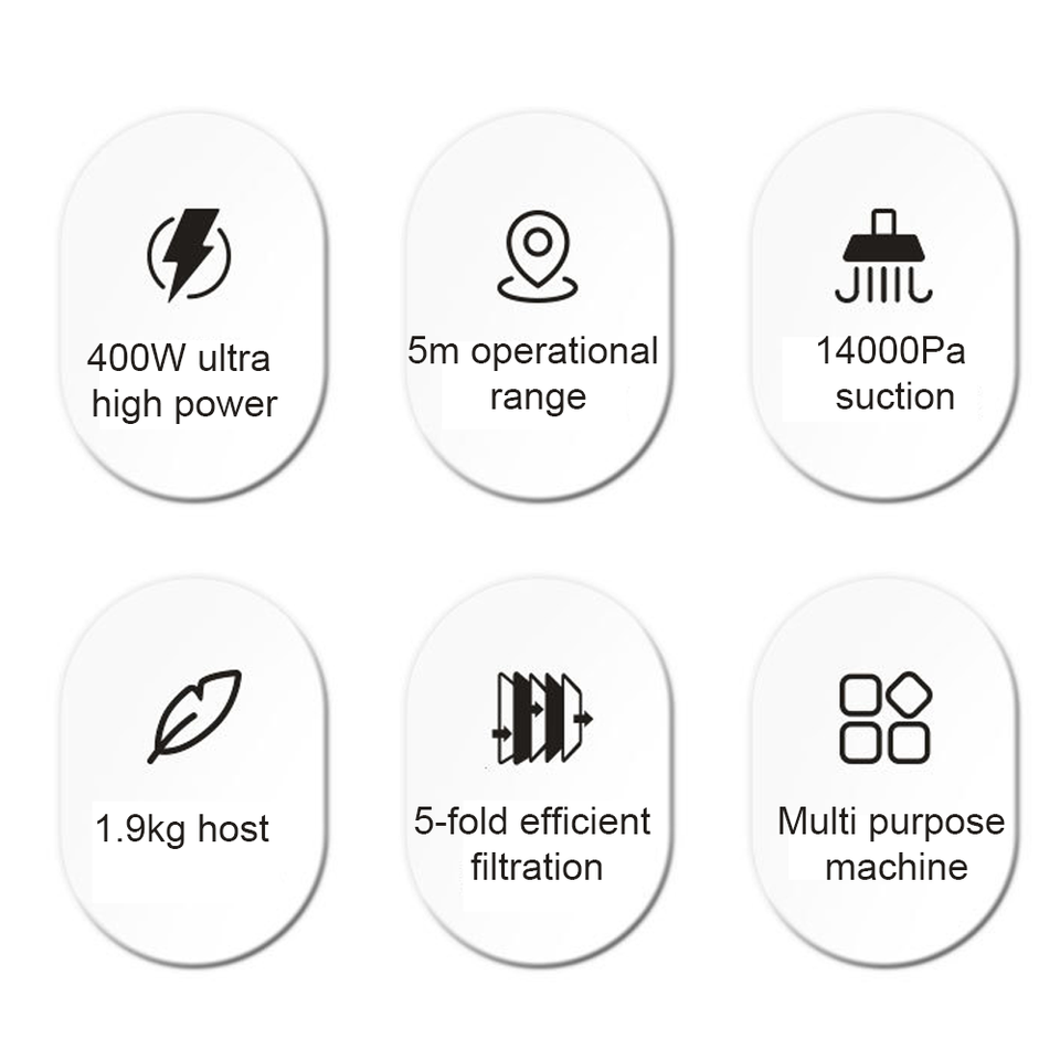 14000pa Handheld Vacuum Cleaner Corded Upright Hoover Lightweight UK