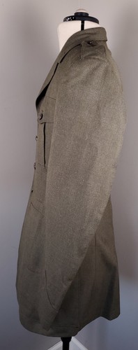 USMC VTG 60s Marine Corps 100% Wool Serge Alpha Dress Jacket Uniform Mens 38 R - Picture 2 of 10