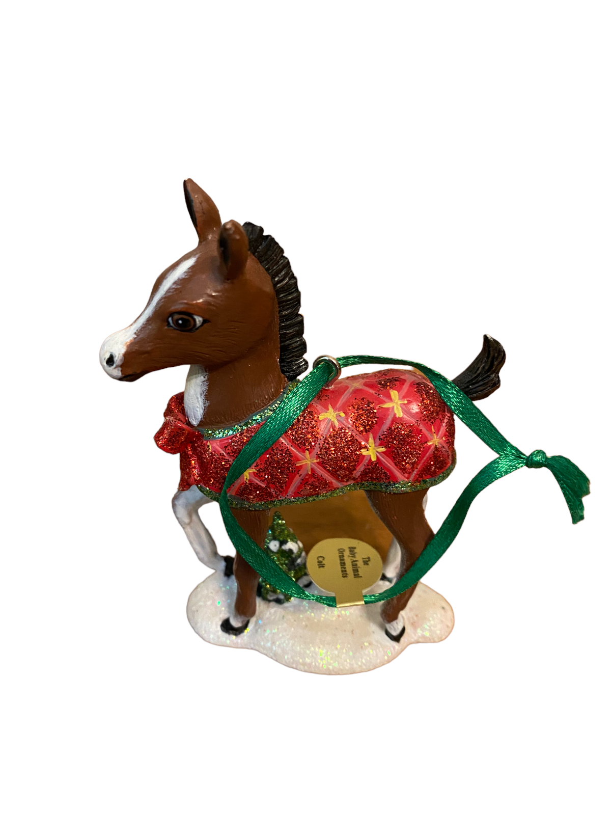 Danbury Mint Baby Animals baby Horse Colt Christmas Holiday Ornament eBay