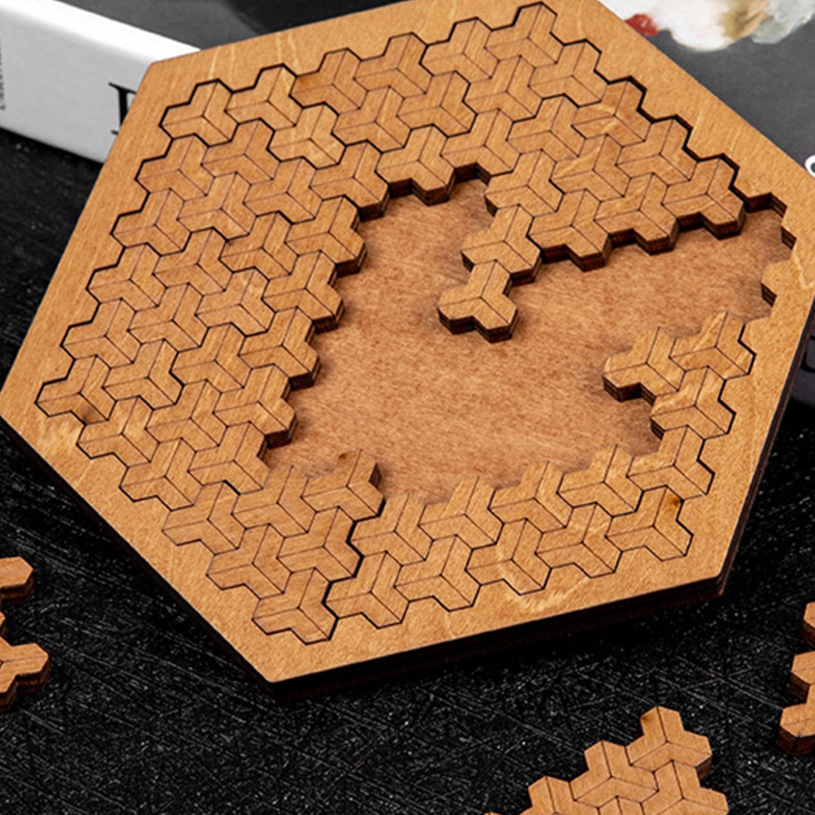 Impossible Difficult Jigsaw Wooden Board Games For Adults&kid Brain-teaser Toy-image