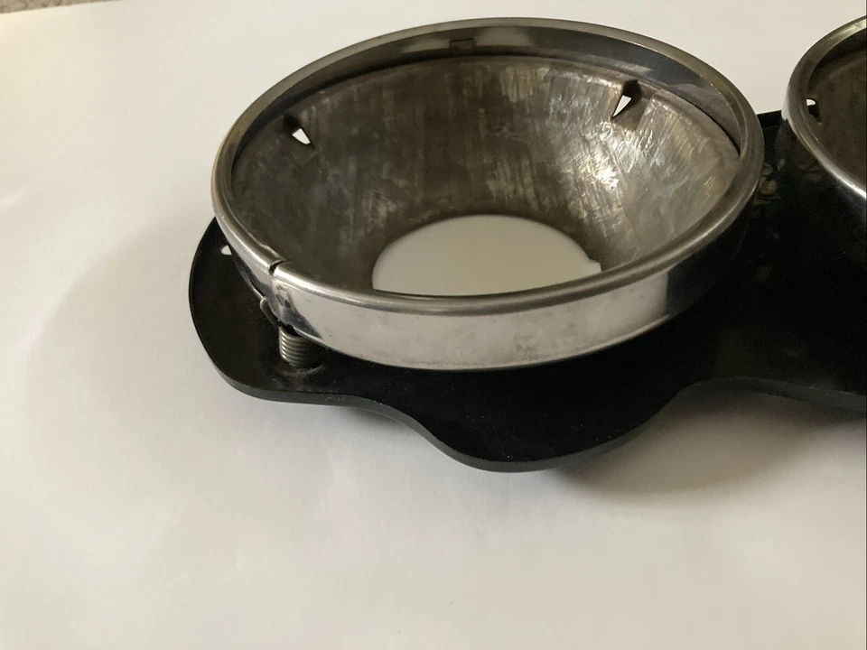 63 Pontiac Catalina 1963 FARO CANASTILLA CARCASA CROMO MOLDURAS ANILLOS NUEVO OEM Nuevo Foto 4 de 4