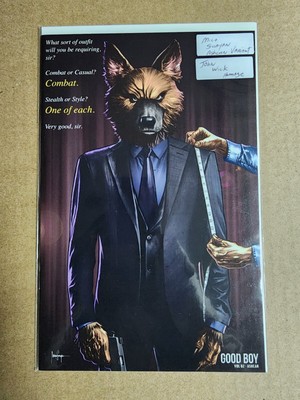GOOD BOY: VOL. 2 ASHCAN JOHN WICK HOMAGE VARIANT HTF! NM