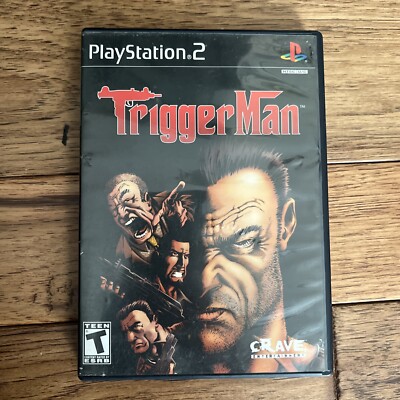 Trigger Man Sony PlayStation 2  Black Label 2004 Complete in Box  Buy 2 Get 1 Fr