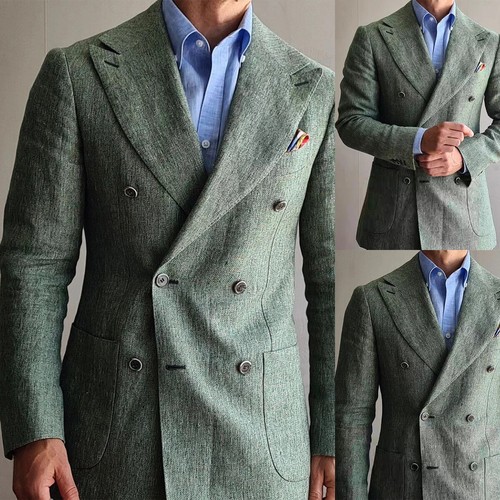 Stylish Peaked Lapel Groom & Groomsmen Suits 2 Piece Set