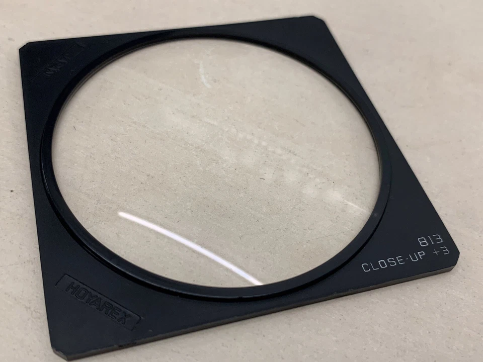 Hoyarex Closeup Lens Filter 75mm Square 813 +3 for Hoyarex - Image 2 of 4
