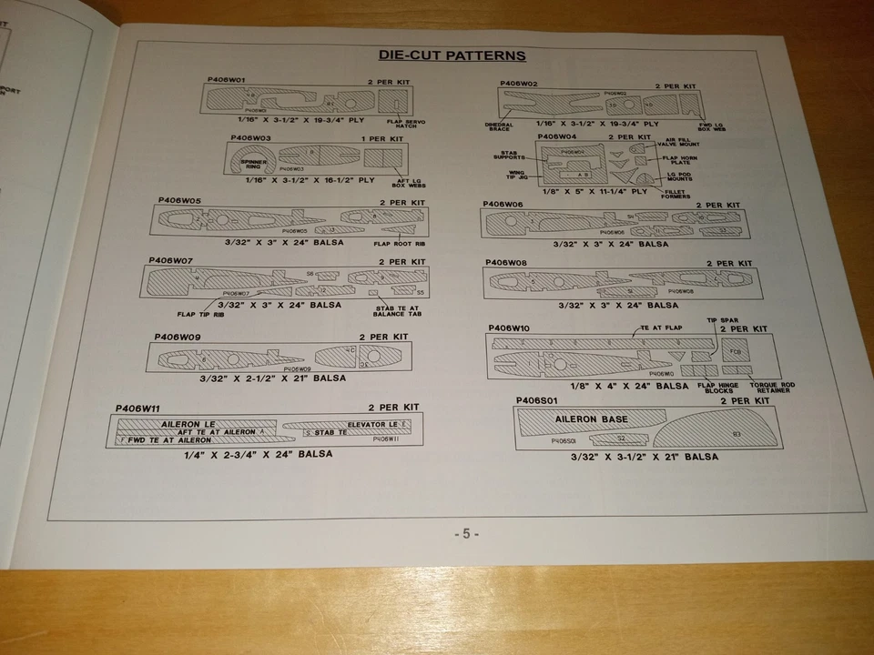 Hobbico Top Flite P-40E Warhawk 60 Scale Manual Instruction Book - New! P406P03 - Image 4 of 4