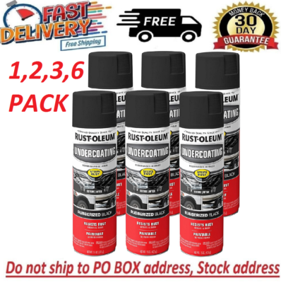 #ad #ad Black Cars Truck Undercoating Rubberized Protection Coating Spray Paint 15oz $10.97