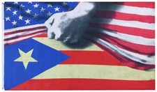3x5 USA America Puerto Rico Reveal Premium 100D Woven Poly Nylon Flag Banner