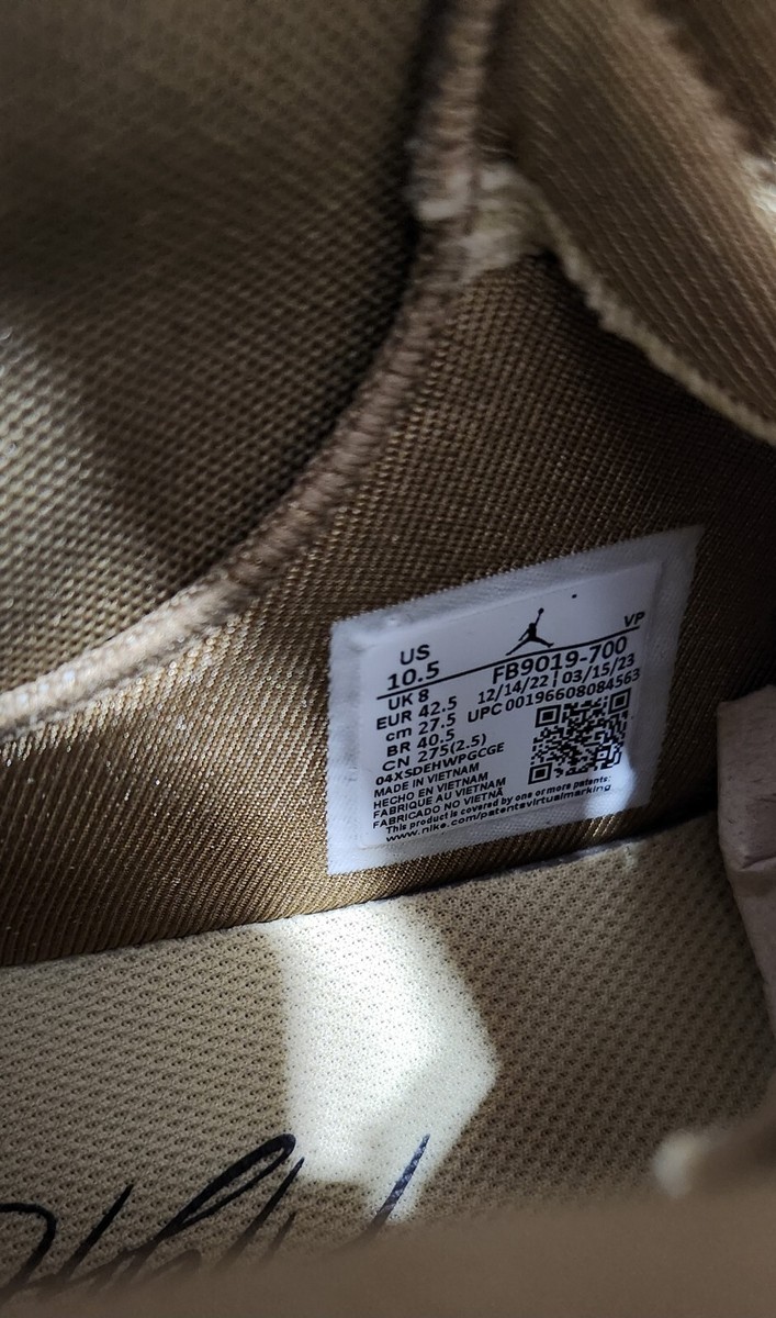 Women's Jordan MVP 678 Desert Sand - Size 10.5W/9M FB9019 700 NEW