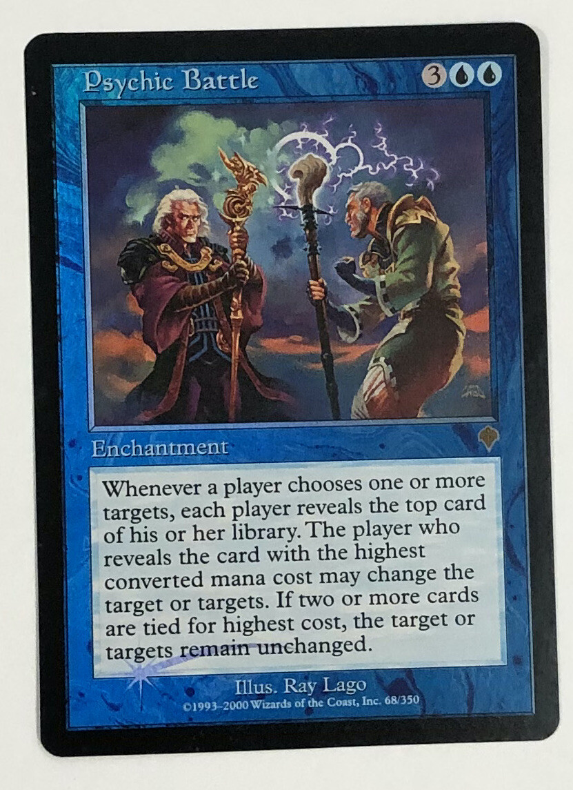 MTG PSYCHIC BATTLE (FOIL) Invasion (OldManMTG 001-653) | eBay