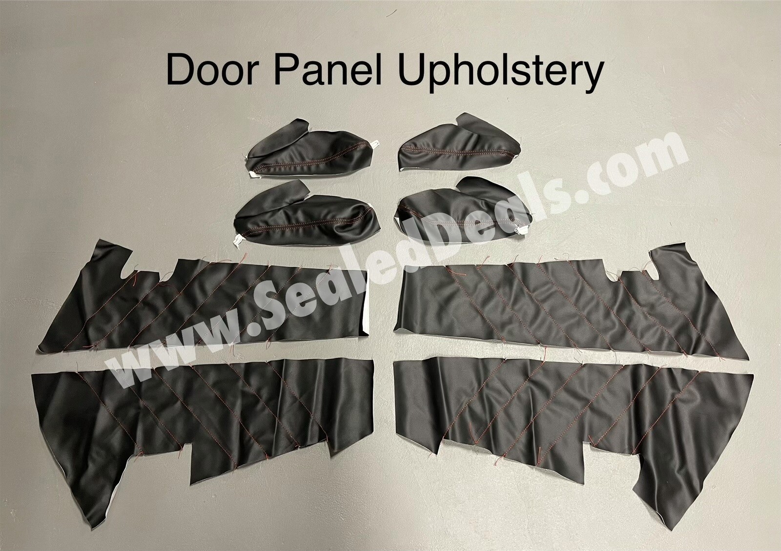 Mopar Dark Red Leather Seat Covers for 201523 Dodge Charger w/ Scat