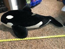 large orca stuffed animal