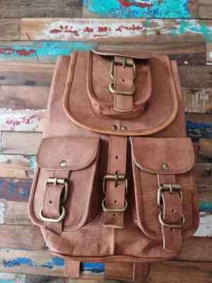 canvas backpack with leather straps Handmade Leather Canvas Backpack With Leather Straps Handmade Canvas  Backpack Waxed Canvas Laptop Backpack Vintage Travel Backpack Large Rucksack