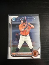 2022 Bowman #BP-26 Anthony Rodriguez Prospects NM