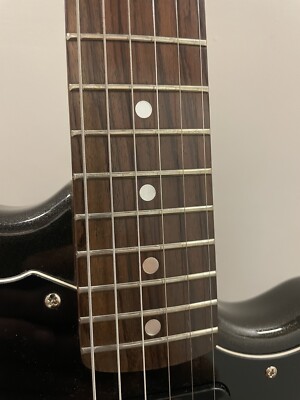 2001 Fender Squire Jagmaster Montego Black Electric Guitar | eBay