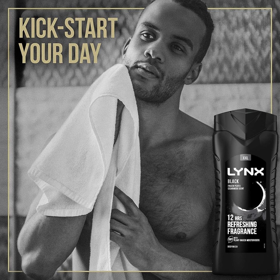 Lynx Black Shower Gel, 500ml eBay