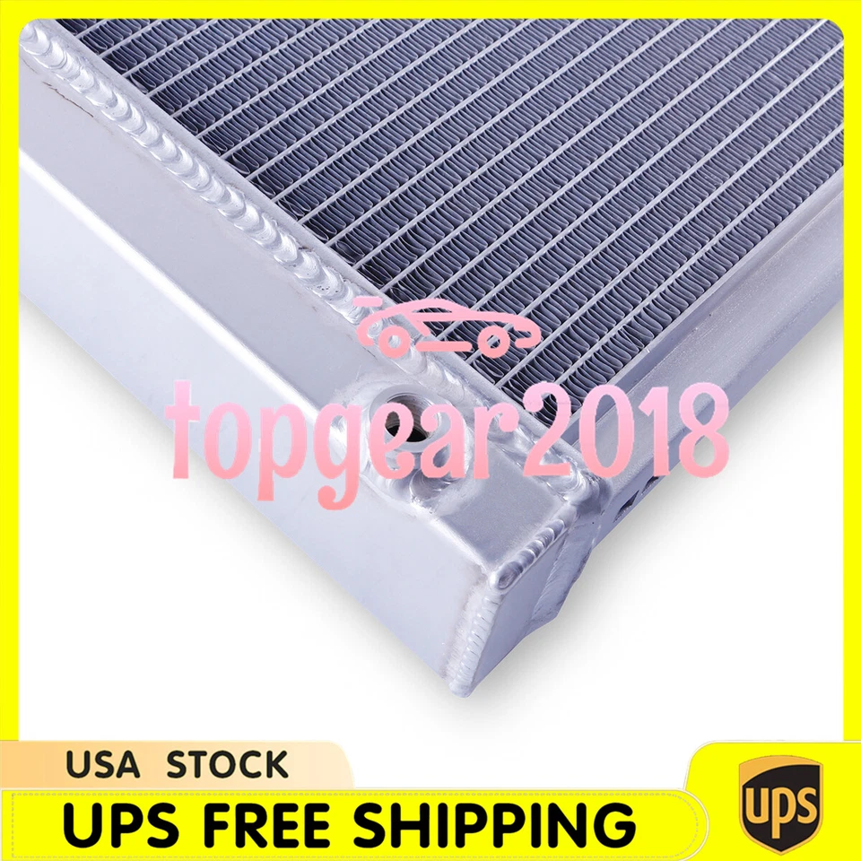 For 1972-1974 Chevrolet G30 Van 4.1L/GMC G15/G1500 Van 4.1L 4Row Cores Radiator  Foto 4 de 4