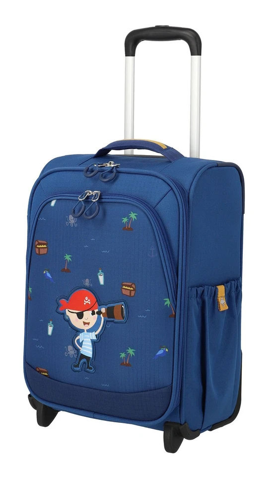 travelite Minimover Kidstrolley 2 Wheel Trolley Pirat blau Motiv Neu - Bild 2 von 4