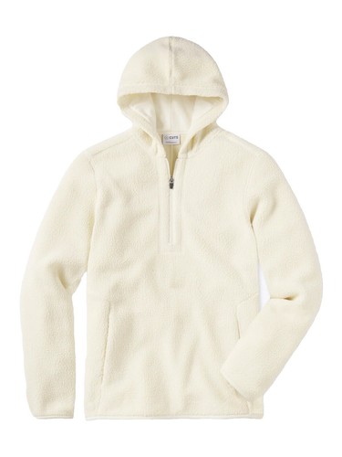 Cuts Quarter Zip Sherpa Hoodie