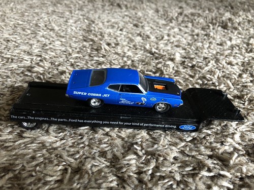 Blue Ford Super Cobra Jet on 6” Trailer M2 Castline 2011 - Picture 2 of 5