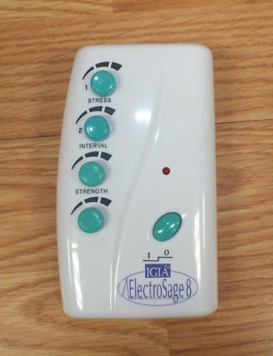Genuine IGIA Electro Sage 8 (AT6717) Body Muscle Massager w