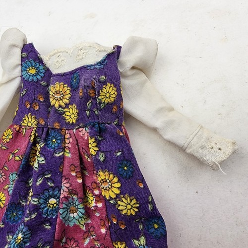 Vintage Mod Barbie Puppe Picture Me Pretty #3355 Bauern Blumen Kleid - Bild 4 von 7