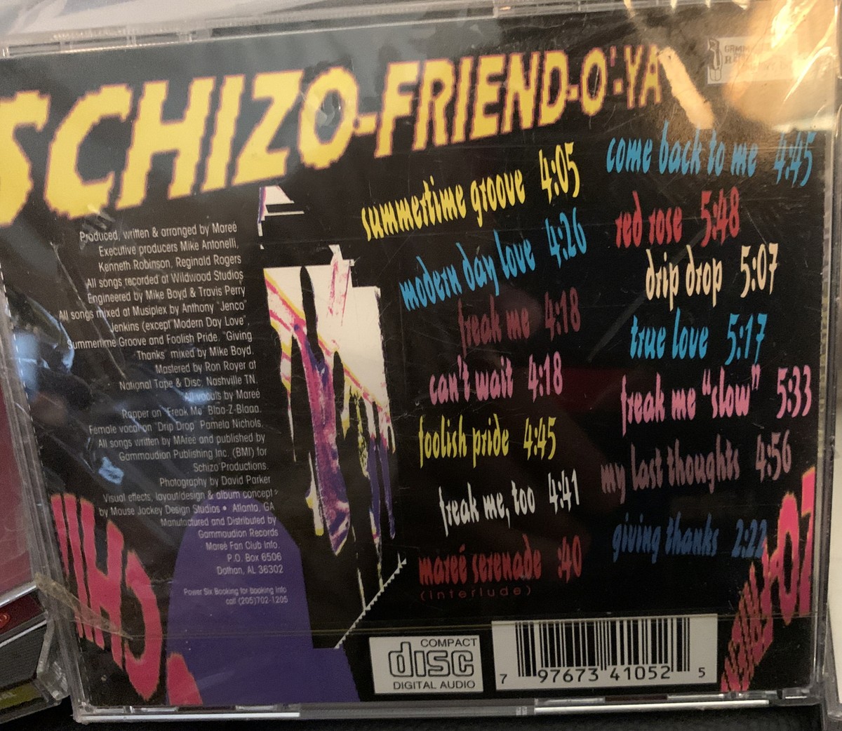 Mareé (Music And Rhythm Equals Excellence) Schizo-Friend-O