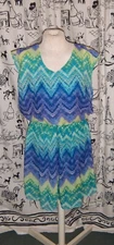 Amy's Closet Sheer Layered Dress with lining Women's Size 14