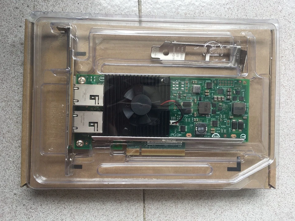 Genuine Dell X540-T2 Intel Converged 2-Port 10GbE Network Adapter 3DFV8 K7H46  - Image 3 of 4