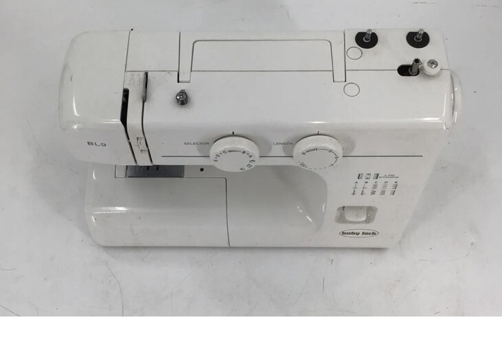 Baby Lock BL9 Serial 930026419 White Metal Sewing Machine Crafts 13LBS