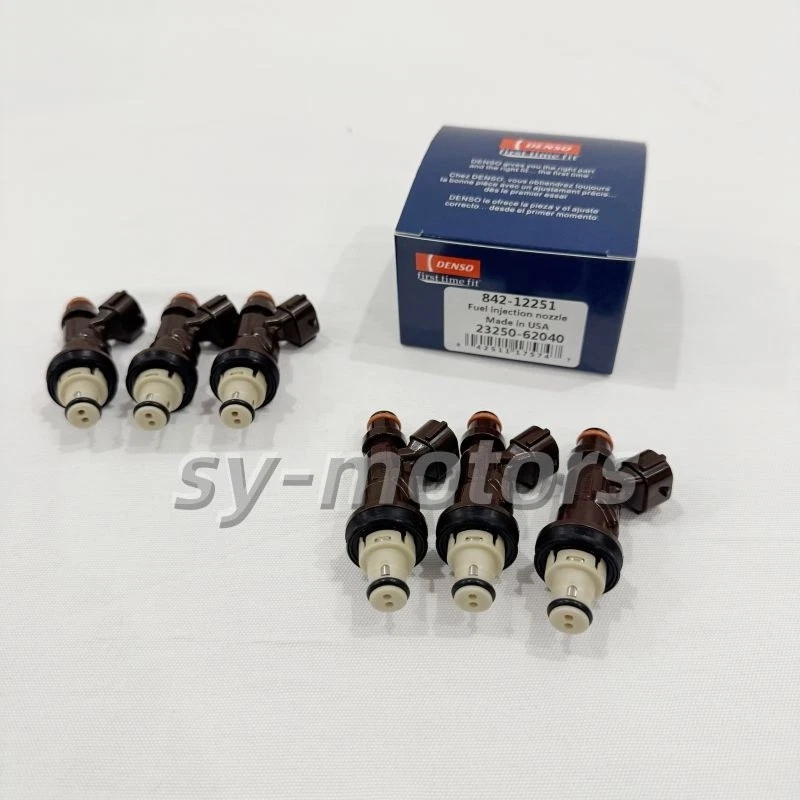 6X OEM DENSO UPGRADE Fuel Injectors For Toyota Tundra 4Runner Tacoma 3.4L - Image 4 of 4