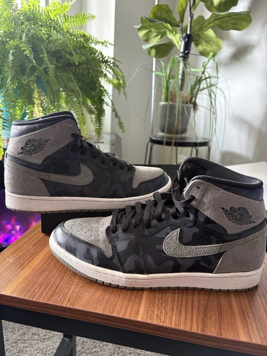 Jordan 1 Retro Premium High Shadow Camo | eBay
