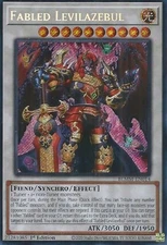 Yugioh! Fabled Levilazebul - BLMM-EN014 - Secret Rare - 1st Edition Near Mint, E