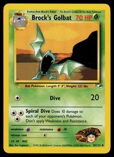 Brock's Golbat 39/132 Uncommon Gym Heroes Pokemon Unlimited Lightly Played on eBay