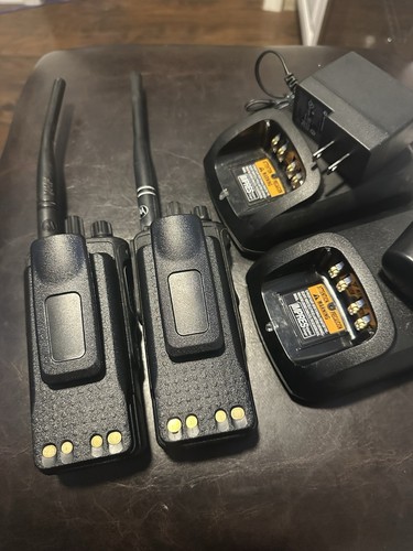(2)Motorola XPR7350e VHF MotoTRBO DMR Digital Portable Two Way Radio AAH56JDC9WA - Photo 4/12