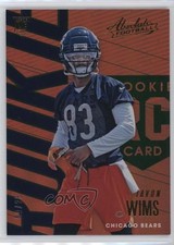 2018 Panini Absolute Rookie Spectrum Green 9/25 Javon Wims #115 ms9