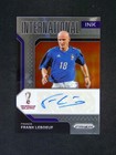 2022 Panini Prizm World Cup Frank LeBoeuf France International Ink Auto