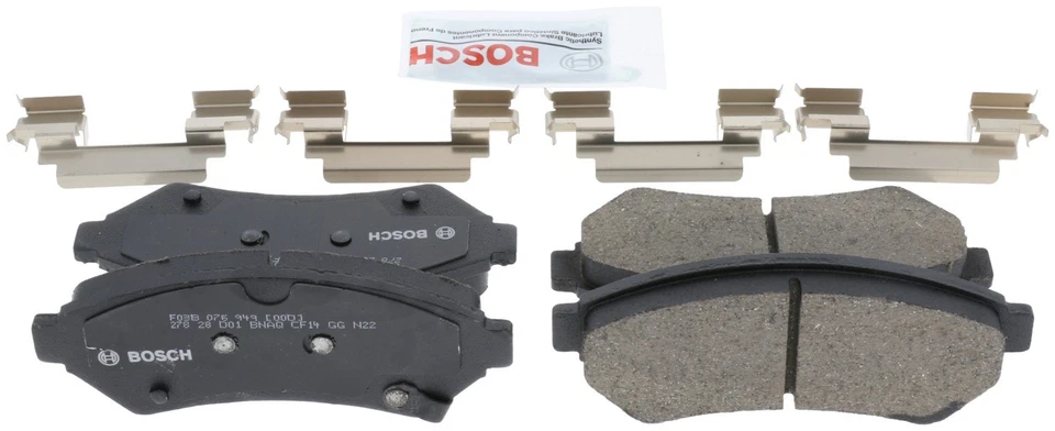 Bosch QuietCast Ceramic Brake Pad and Rotor Kit For 2005-2008 Pontiac Grand Prix Foto 3 de 4