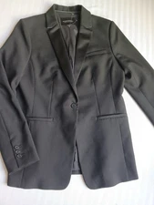 Banana Republic Blazer 8 Long And Lean Tuxedo Work Career Corp Office New 