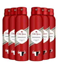 Old Spice Deodorant Body Spray, Original Scent, 150ml. (Pack Of 6)