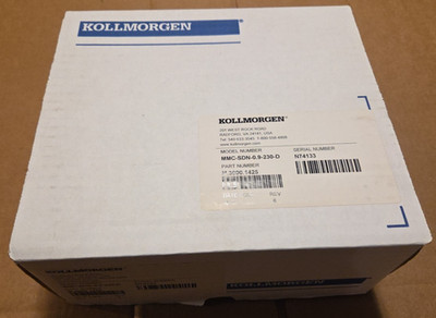 Kollmorgen Servo Motor Drive Model MMC-SDN-0.9-230-D Part # M.3000.1425