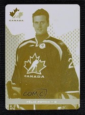 2018 Upper Deck Team Canada Juniors Printing Plate Yellow 1/1 Felix Potvin 7ez