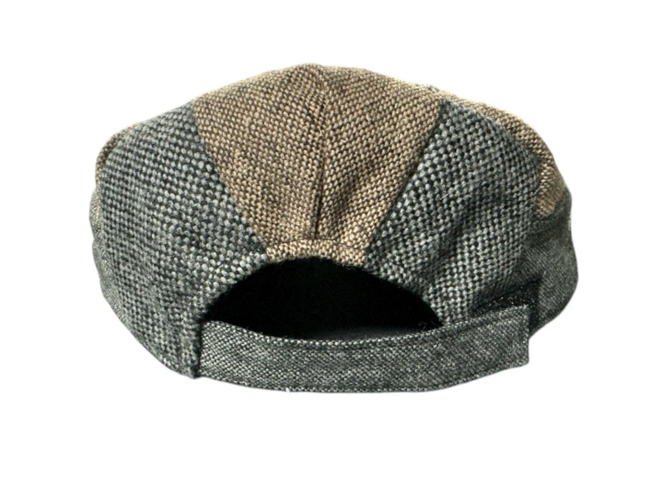De Colección Patrick Francis IRLANDA Patchwork Tweed Nudo Celta Newsboy Sombrero Gorra Med Foto 4 de 4