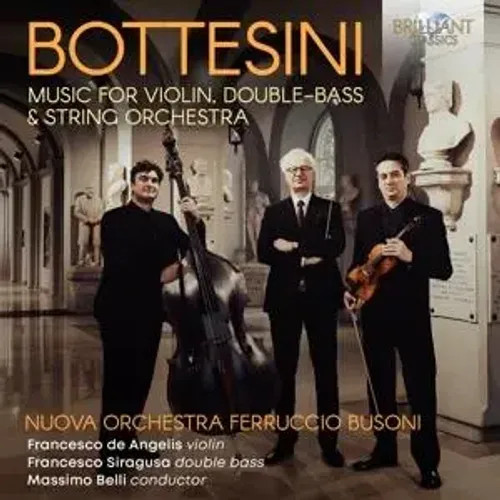 Bottesini:Music For Violin,Double-Bass&String Orch | Orchestra | Audio-Cd | CD-image